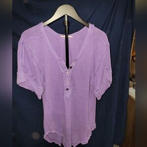 We The Free Lavendar Women's Top